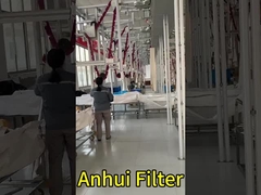 폴리에스터 반 정적 필터 봉지 550GSM 먼지 수집기 PTFE 막