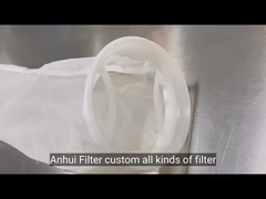 하수처리 산업용 나일론 PP 폴리 에터 액체 필터 봉지