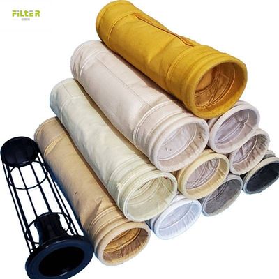 품질  Durable Aramid Polyester PPS Filter Bag for Steel Plant Filtration with High Flow Efficiency 공장