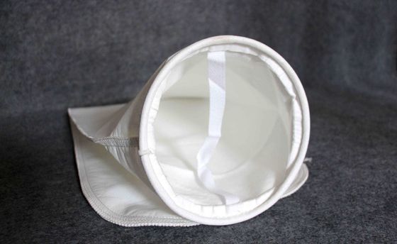 품질  Polyester Needle Felt Liquid Filter Bag / 190 Micron Filter Bag For Adhesive Industry 공장