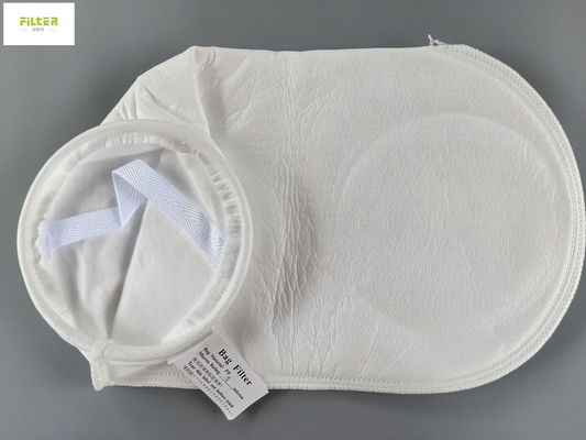 플라스틱 링과 PTFE PP 물 필터가방 100 마이크론