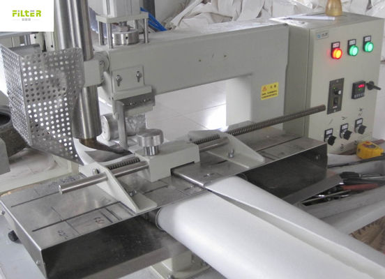 산업 발전소 흡진장치를 위한 550gsm 고밀도 PPS 필터가방