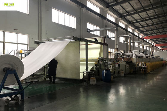 흡진장치를 위한 노멕스 아라미드 니들 펀칭 처리 펠트 노멕스 공기 정화 필터 에어백