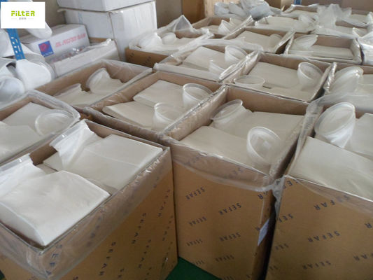 25 마이크론은 플라스틱 링으로 나일론 물 여과 작용 봉지를 특별주문했습니다