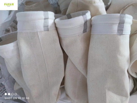 먼지 산업을 위한 주문 제작된 고온 550GSM 노멕스 아라미드 필터 슬리브