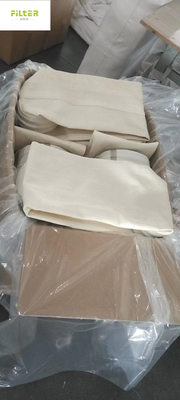 스테인레스 스틸 철망 그물과 라운드 디스크 550GSM 노멕스 필터가방
