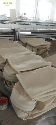 폴리에스테르 노멕스 PPS PTFE 바늘은 재 장비를 위한 비 직물 필터 가방을 느꼈습니다