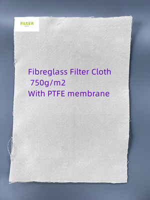 섬유 유리 PTFE 얇은막 먼지 휠터 구성 고온 750GSM