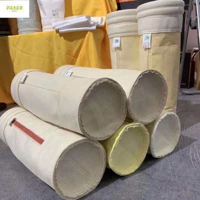 폴리에스테르 PP 노멕스 PPS PTFE P84 섬유 유리 필터는 350gsm ~ 850gsm에 소매를 답니다