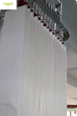 흡진장치 무료샘플을 위한 짠 것이 아닌 PTFE 섬유 필터가방