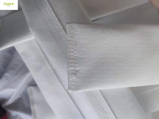 흡진장치를 위한 폴리플로필렌 폴리에스터 아크릴 아라미드 플우메스 PTFE 필터가방