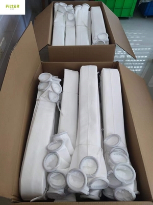 PP 폴리에스테르 흡진장치 필터가방 바늘은 450GSM - 550GSM을 느꼈습니다