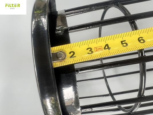 제강소 SS304 필터 케이지는 PTFE 필터가방과 조화를 이루었습니다