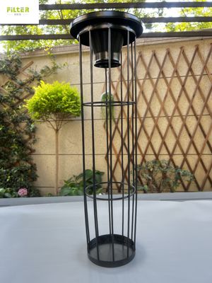 SS304 필터 케이지 살포 유기 실리콘 표면 처리 판지 포장