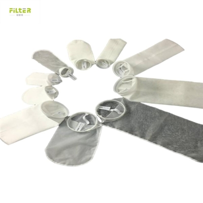PP PE 나일론 PTFE 물 필터링 액체 필터 가방 100 미크론
