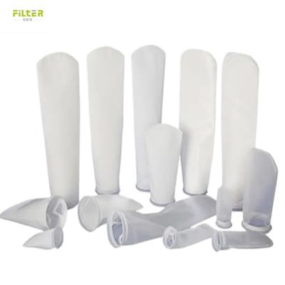 식품 등급 500 미크론 나일론 망 액체 필터 가방과 플라스틱 반지