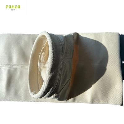 노멕스/PPS/PTFE/PTFE 막이 있는 고온 먼지 필터 봉지