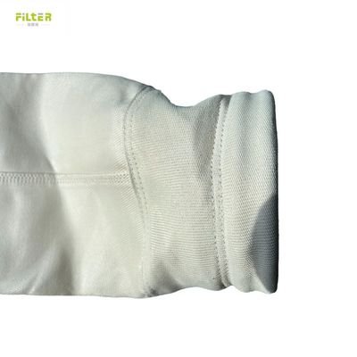 노멕스/PPS/PTFE/PTFE 막이 있는 고온 먼지 필터 봉지