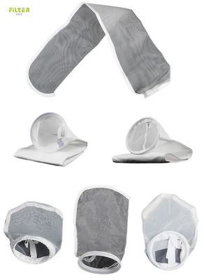 화학 저항성 액체 필터 봉지 나일론 폴리에스터 및 산업용 폴리프로필렌 재료로 제공됩니다.