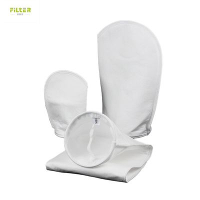 화학산업용 액체 필터 가방 고온 내성 나일론 PP 폴리에스터  Mesh Bag Custom Size And Micron Rating
