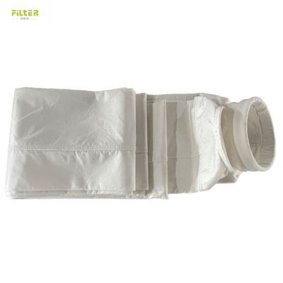 바늘 필트 노멕스 PTFE 폴리에스터 먼지 필터 수갑 PPS 먼지 수집기 필터 가방 시멘트 아스팔트 공장 450-550GSM