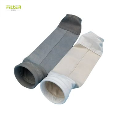 공기 필터 먼지 반 정적 P84 FMS Nomex PTFE 필터 봉지 시멘트 산업 필터
