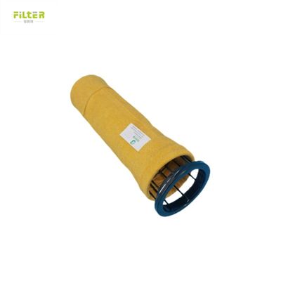 공기 필터 먼지 반 정적 P84 FMS Nomex PTFE 필터 봉지 시멘트 산업 필터