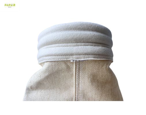 450gm~550gm Nomex PTFFE 시멘트 공장을 위한 망막 필터 가방