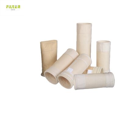 Industrial Grade Aramid Filter Bag Made from 100 Percent Meta Aramid Fiber for Durable Dust Collection Applications in Harsh Environments