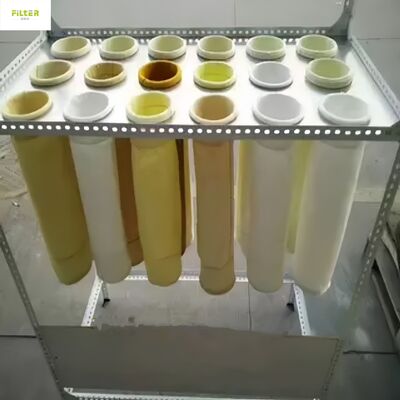 Dust Collector Filter Bags Made from Polyester Nomex PTFE PPS P84 Fiberglass for Dust Collection in Cement Coal Mine and Steel Plant