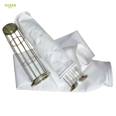 산업용 PTFE 필터 봉지, 수소 및 기름 퇴적 코팅 및 높은 팽창 강도