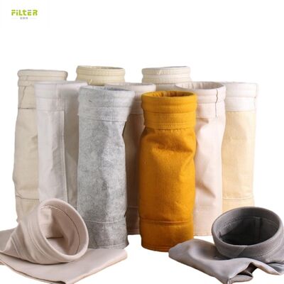 산업용 보일러용 노멕스 폴리에스터 PPS P84 PTFE 니들 펀치 펠트 필터 백