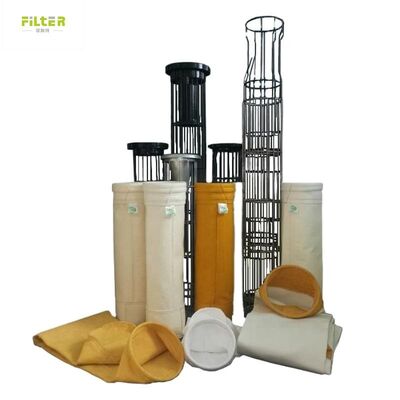 P84 아라미드 폴리에스터 PPS PTFE 필터 봉지