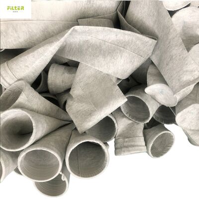Durable Dust Collector Filter Bags Needle Punched Polyester Felt with Reinforced Bottom for Industrial Dust Collection Applications