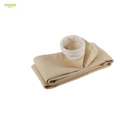 각종 산업용 먼지 수집 시스템을 위해 550 GSM P84 필터 천으로 생산된 사용자 정의 가능한 P84 필터 봉지