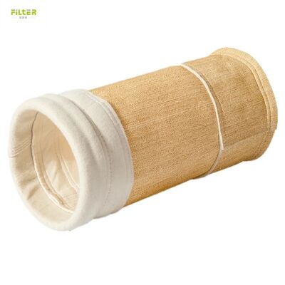화학 산업용 고온 아라미드 노멕스 PPS 폴리에스터 PTFE 필터 봉지