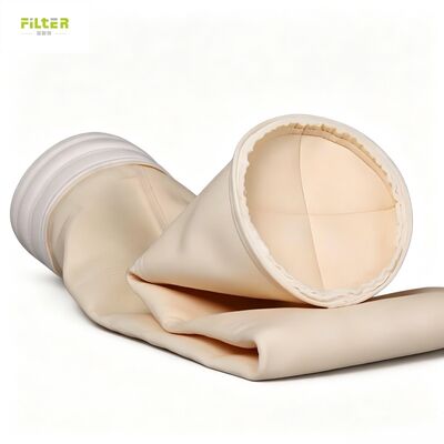 공기 필터용 OEM 아라미드 노멕스 PPS 폴리에스터 PTFE 필터 백