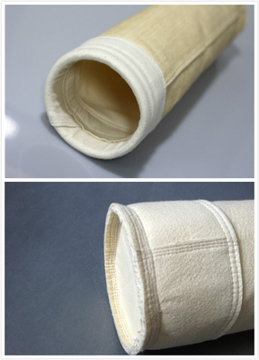 소형 Nomex 먼지 여과는 가수분해 저항 450GSM~550GSM를 자루에 넣습니다
