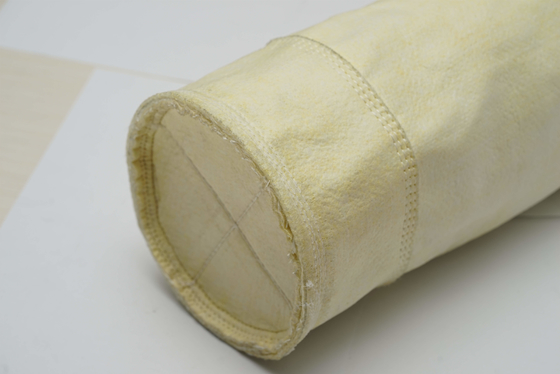 PTFE 막 섬유유리 여과 백 800GSM 고열 저항
