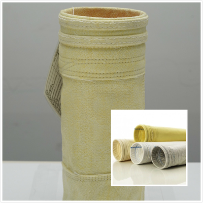 800GSM 고열 여과 백/소형 FMS 섬유유리 여과 백