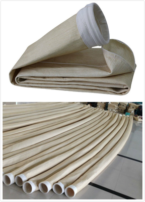 시멘트 식물 Nomex 여과 백 PTFE 막 먼지 권리 부대 2.2mm 간격