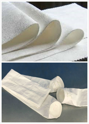 주문 산업 여과기 피복 750GSM PTFE 테플론 여과기 피복 낮은 수축량 비율