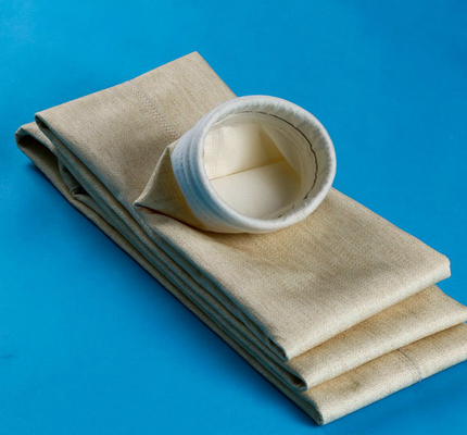 시멘트 식물을 위한 고열 Aramid 여과 백 450GSM~550GSM