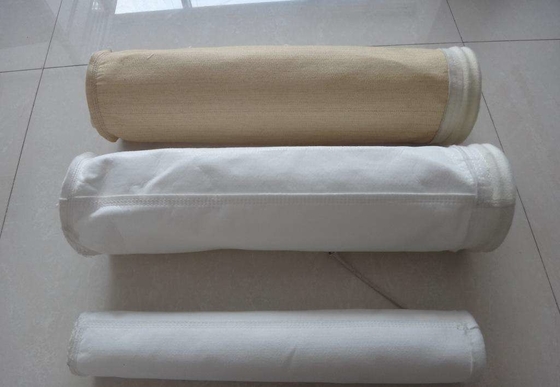 발전소를 위한 550gsm 펠트 여과 백 PTFE 막 쉬운 청소