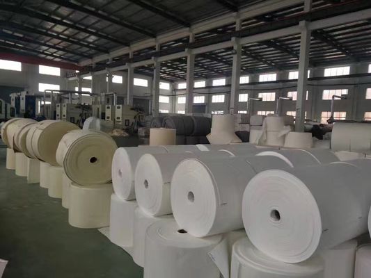 고능률 먼지 수집가 보충 여과 백 중간 알칼리 섬유유리 섬유