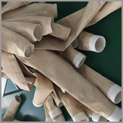 550gsm 반대로 고열 Nomex Aramid Baghouse 여과 백 - 채광 식물을 위한 마포 Oem 서비스