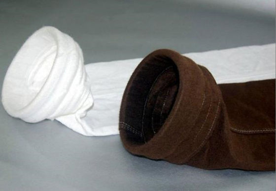 산업 PTFE 테플론 맥박 제트기 직물 여과 백 물 및 내유성 Treament