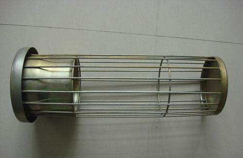 공기 먼지 수집가를 위한 직류 전기를 통한 강철 여과 백 감금소 매끄러운 표면