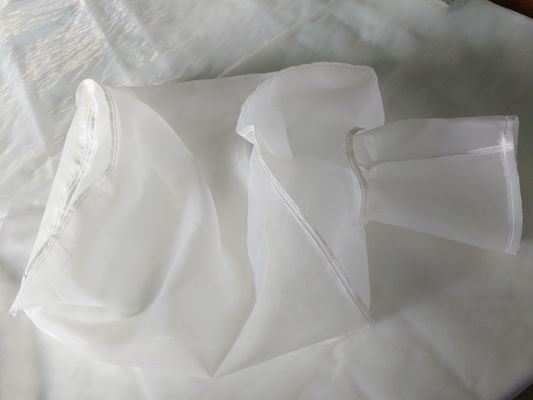 나일론 메시 0.5 미크론 여과 백 액체 여과 열려있는 최고 쉬운 청소