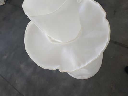 물 처리를 위한 주문을 받아서 만들어진 지퍼 백색 폴리에스테 액체 여과 백